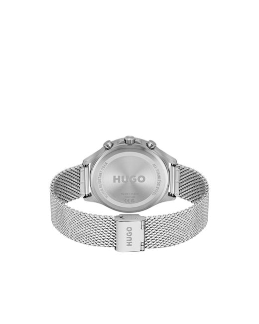 HUGO Green Tone Watch With Dial for men