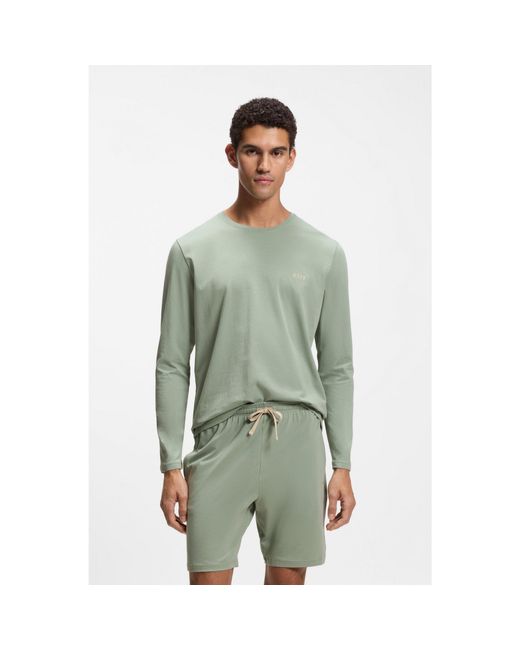 Boss Green Long-Sleeved T-Shirt for men