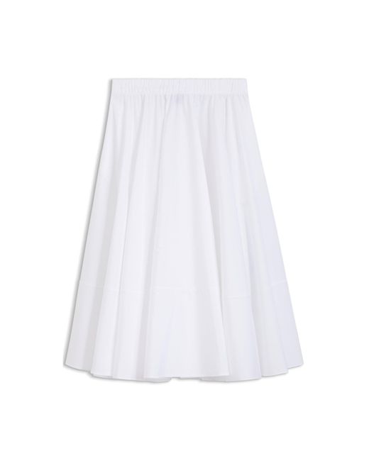 Boss White A-Line Skirt