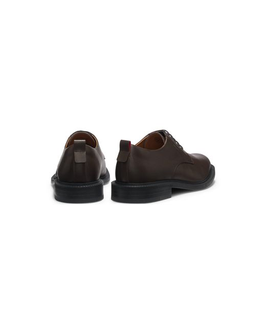 HUGO Brown Derby Shoes for men