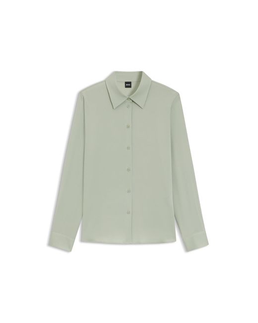 Boss Green Regular-Fit Tailored Blouse