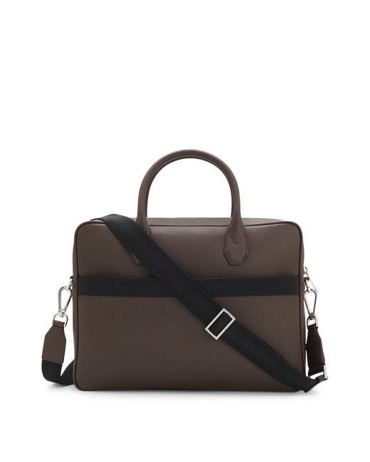 Borsa Portadocumenti di Boss in Brown da Uomo