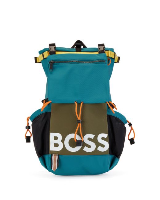 BOSS by HUGO BOSS Synthetic Hikingstyle Backpack In Recycled Material