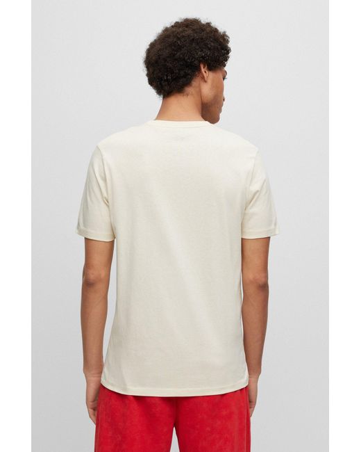 BOSS by HUGO BOSS Relaxed-fit T-shirt In Cotton Jersey With Logo