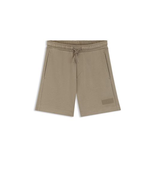 Boss Natural Relaxed-Fit Shorts for men