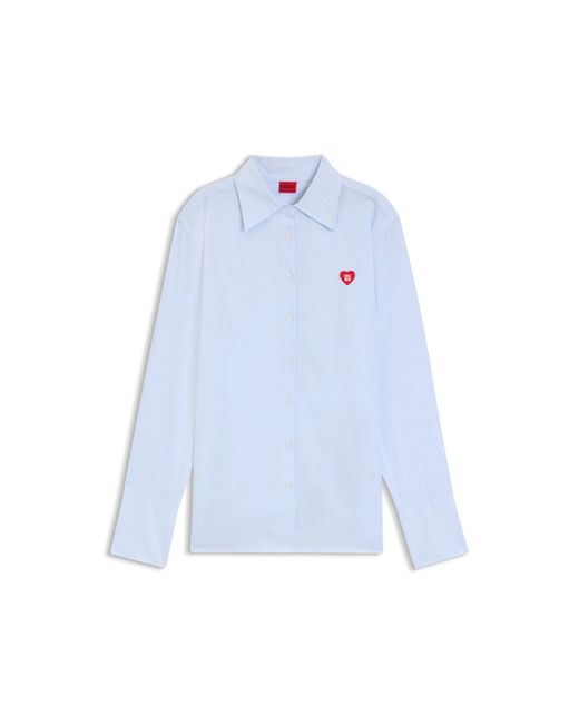 HUGO Blue Relaxed-Fit Blouse