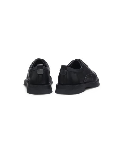 HUGO Black Derby Shoes for men