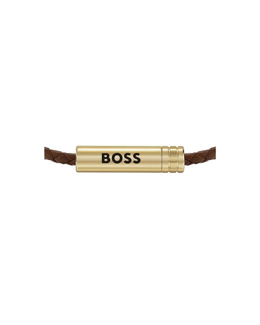 Boss Brown Bracelet For Smart And Casual Wear for men