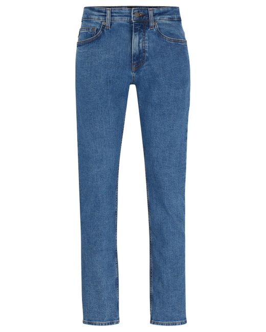 Boss Slim-fit Jeans Van Comfortabel Blauw Stretchdenim in het Blue voor heren