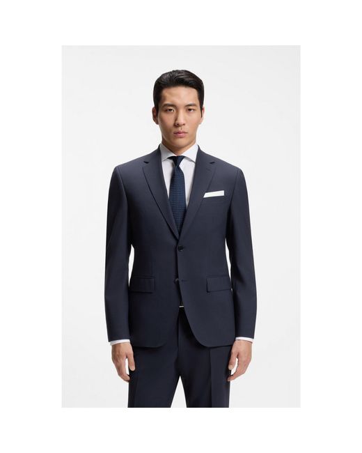 Boss Blue Regular-Fit Jacket for men