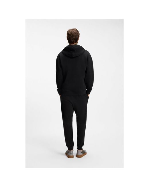 HUGO Black Relaxed-Fit Tracksuit Set for men