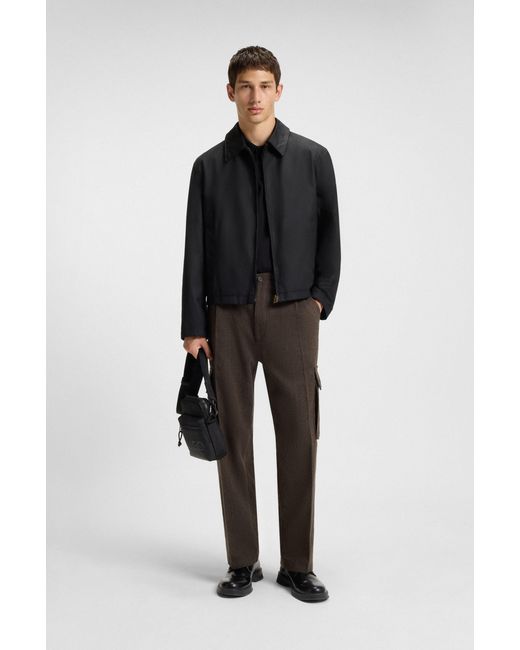 HUGO Black Brown Men's Casual Pants Size M for men