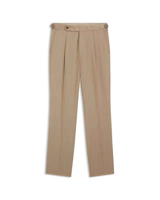 Boss Natural Tapered-Fit Trousers for men