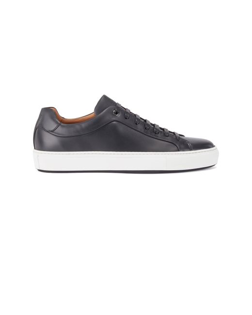 Baskets Homme | Baskets basses en cuir avec doublure en charbon de bambou  Noir | HUGO BOSS ~ Ludotopia