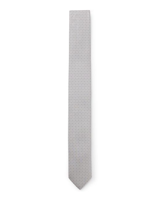 Cravatta di Boss in White da Uomo