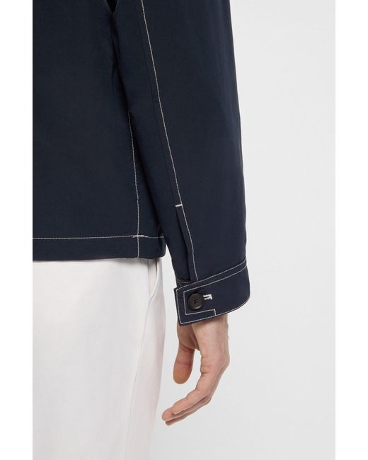 Boss Dark Blue Men's Casual Jackets Size 46r for men