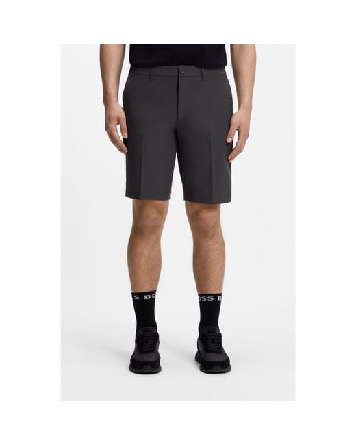 Boss Black Slim-Fit Shorts for men