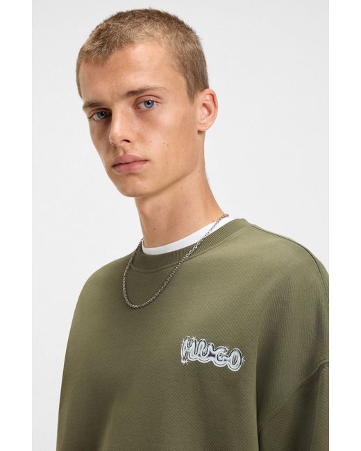 HUGO Light Green Men's Blue Collection Size L for men