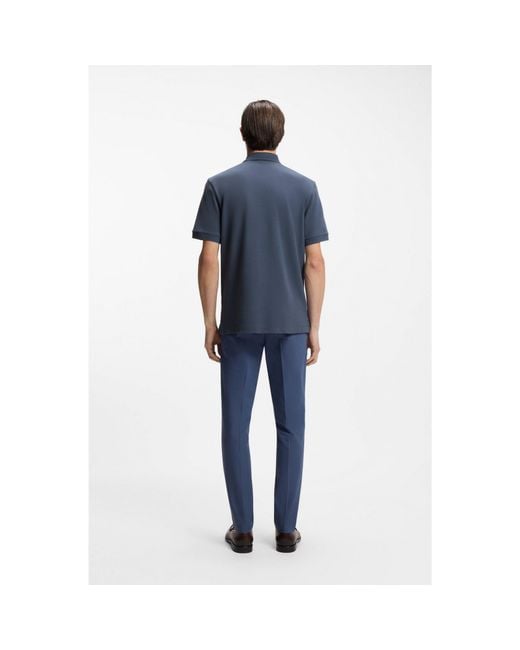 Boss Blue Pallas Polo Shirt for men