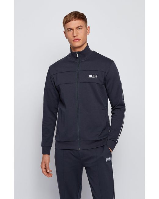 Hugo Boss jack Carson 3 deelbare rits zwart - Bestel herenjas online