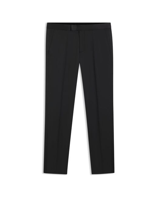 Boss Black One Slim-Fit Tuxedo Trousers for men