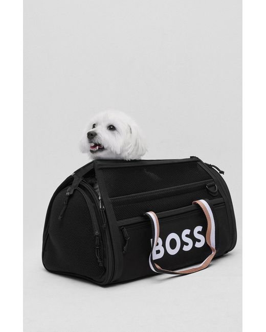 Boss Black Dog Travel Bag With Quilted Mat