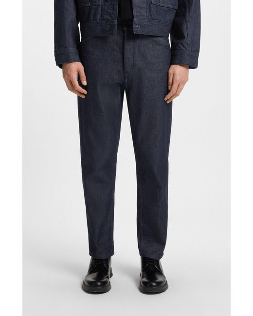 HUGO Dark Blue Men's Jeans Size 32/32 for men