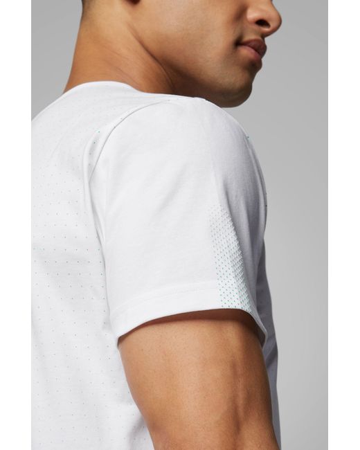 hugo boss stretch cotton t shirt