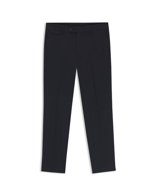 Boss Black Tapered-Fit Trousers for men
