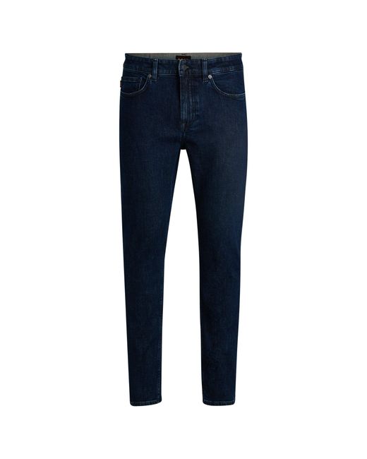 Boss Blue Delaware Slim-Fit Jeans for men