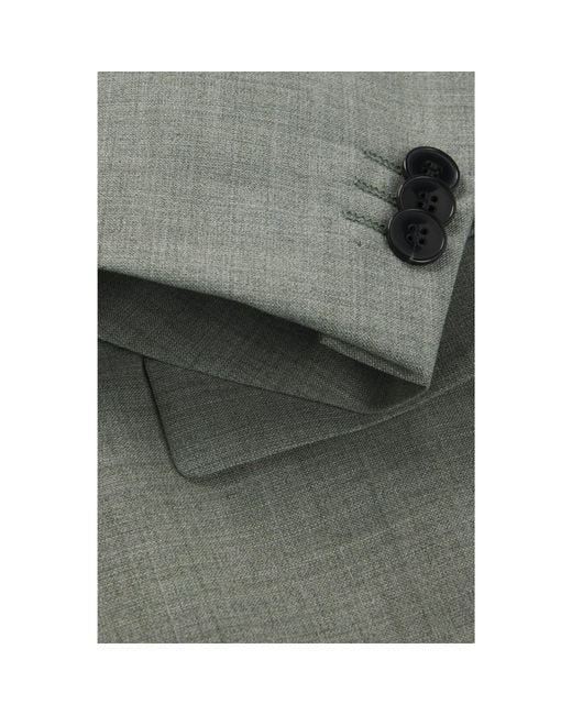 HUGO Gray Extra-Slim-Fit Suit for men