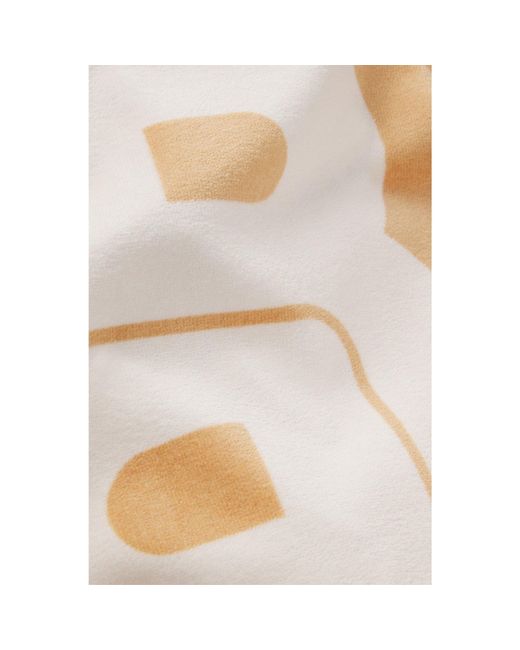 Boss Brown Cotton-Velvet Beach Towel
