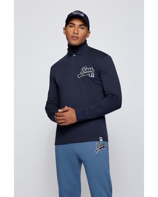 hugo boss pima polo