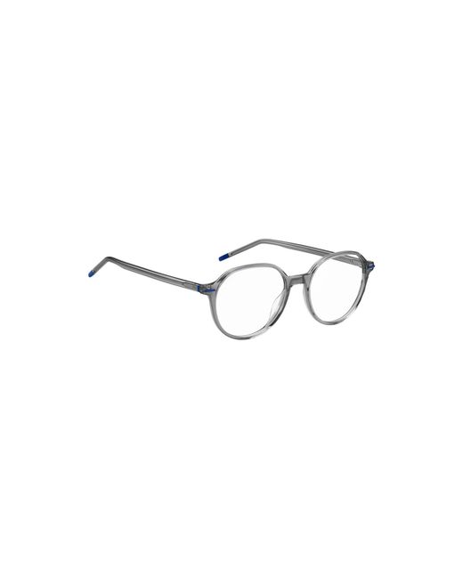 HUGO Multicolor Acetate Optical Frames With Details for men