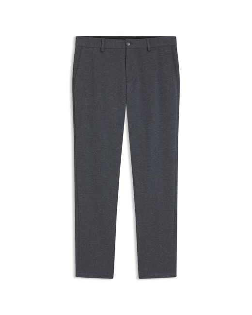 Boss Gray Slim-Fit Trousers for men