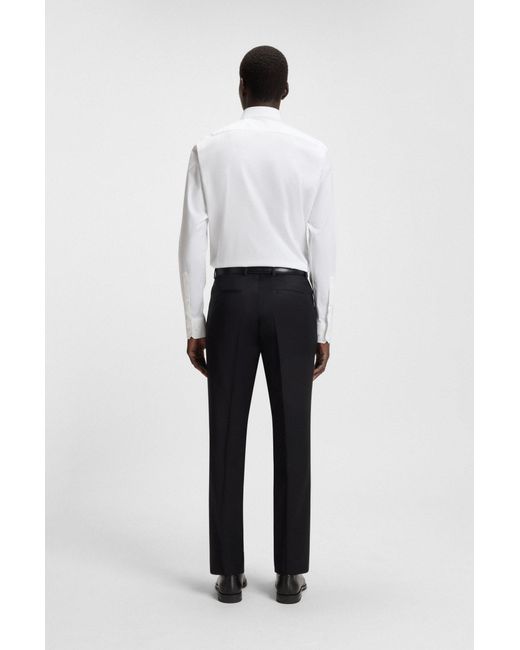 Boss Boss Black Business Hemd Lange Mouw Wit H-joe-kent Wit Rf 10219212 01 50473265/100 in het White voor heren