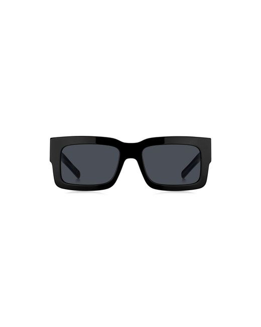 Boss Black Acetate Sunglasses With Double B Monogram