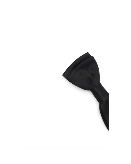 HUGO Black Pre-Tied Bow Tie for men