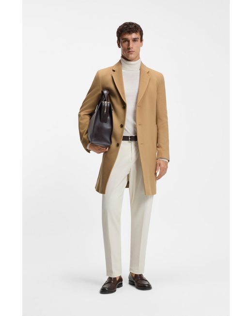 Boss Blue Beige Men's Formal Coats Size 34r for men