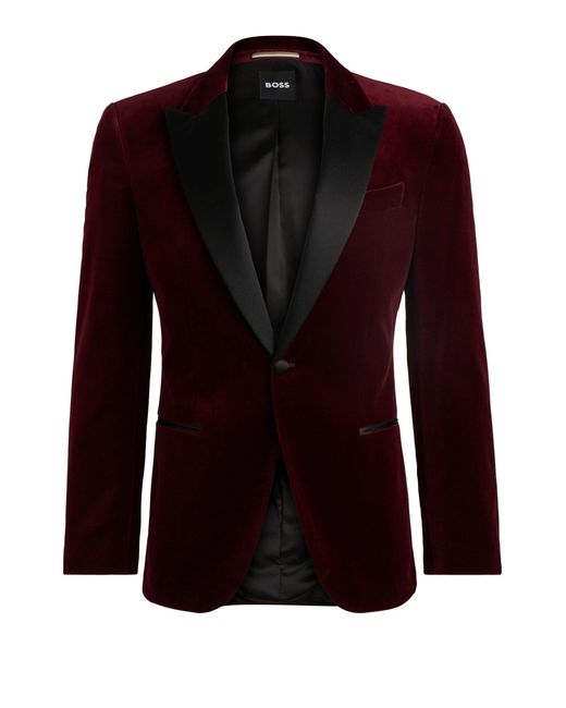Boss Smoking-Sakko H-HUTSON-TUX-231 in Black für Herren