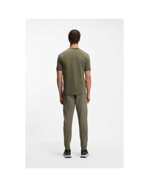 Boss Green Stretch-Cotton T-Shirt With Logo Detail for men