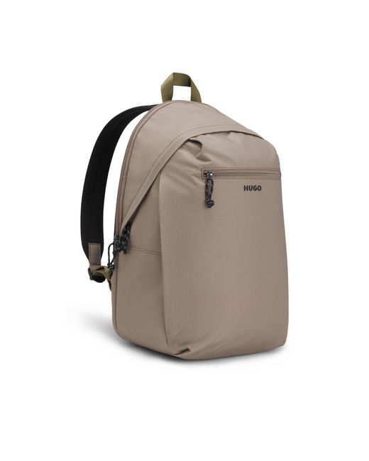 HUGO Natural Backpack With Contrast Logo for men