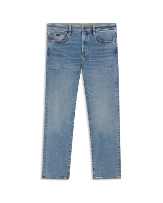 Boss Blue Slim-Fit Jeans for men