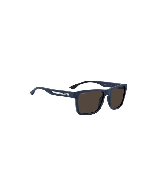 Boss Black Matte- Sunglasses With Logo Insert for men