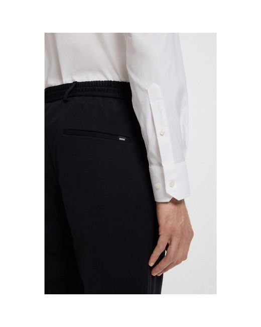 Boss White Regular-Fit Shirt for men