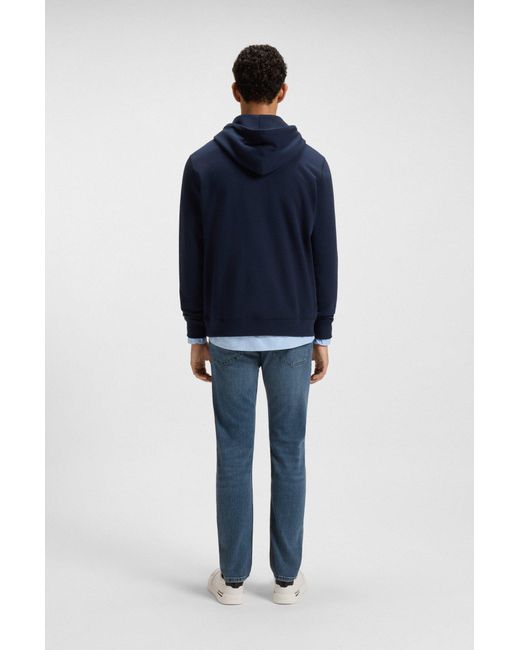 Boss Slim-Fit Delaware-Jeans Van Comfortabel Stretchdenim in het Blue voor heren