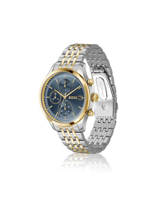 Boss Blue Stratus Chronograph Watch for men