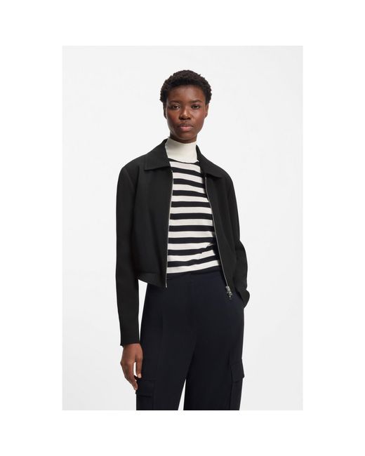 Boss Black Regular-Fit Zip-Up Jacket