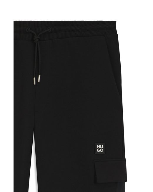 HUGO Black Men's Jogging Pants Size L for men