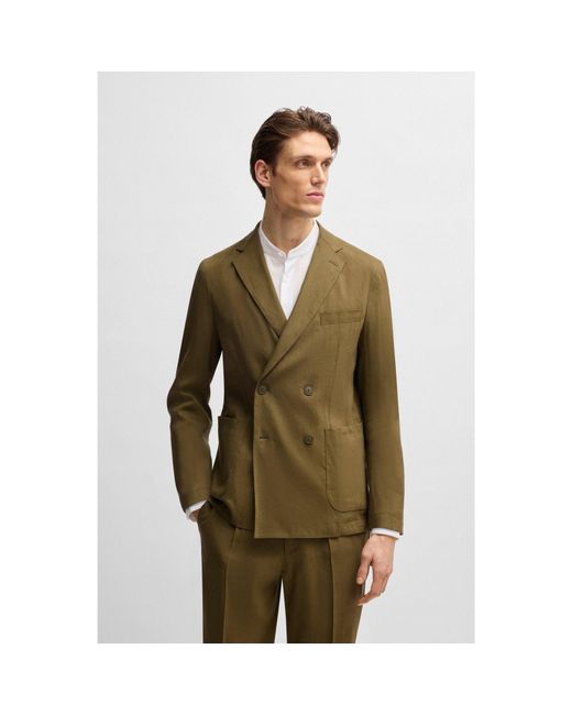 Boss Green Selected By Shohei Ohtani Slim-Fit Blazer for men